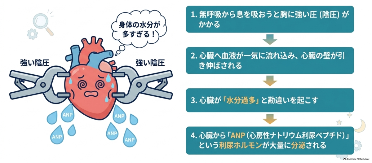 夜間頻尿と利尿ホルモンの分泌